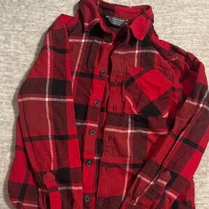 Primark Red and Black Checkered Shirt